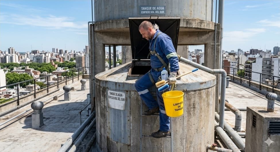 Limpieza y Desinfección de Tanques de Agua con Certificación